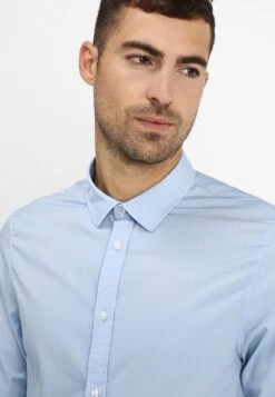 Pier One 2 PACK - Koszula Biznesowa - Light Blue/dark Blue -Pier One 5ecc9a8b654d4ad789195b86f92aa59f