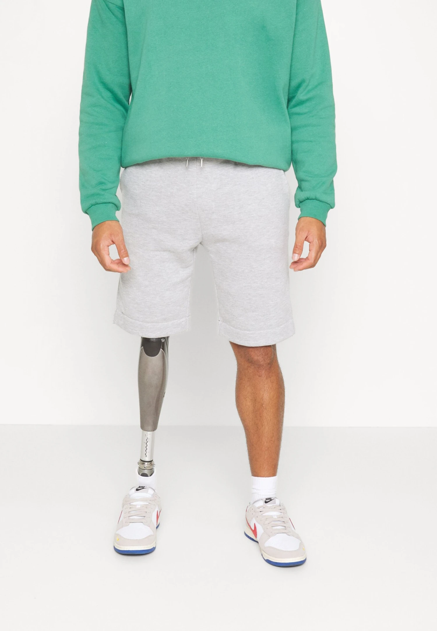 Pier One Spodnie Treningowe - Mottled Light Grey 7 Pier One Spodnie Treningowe - Mottled Light Grey - obrazek 7