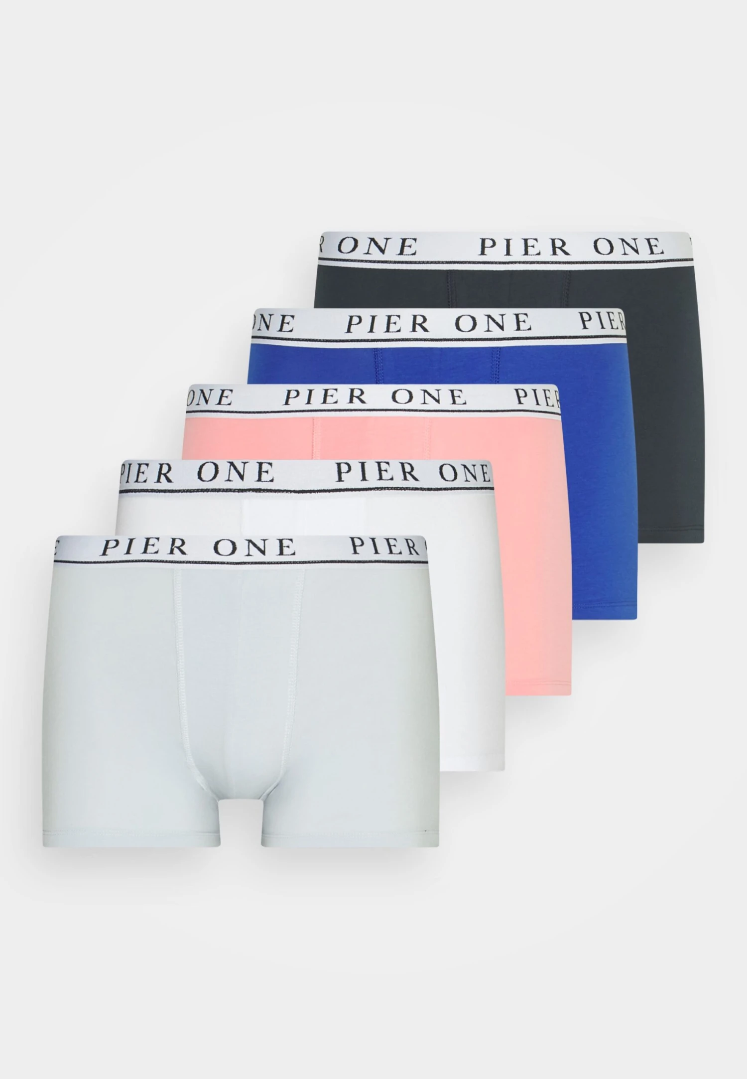 Pier One 5 PACK - Panty - White/pink/light Blue 5 Pier One 5 PACK - Panty - White/pink/light Blue - obrazek 5