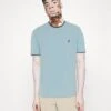 Pier One T-shirt Basic - Light Blue