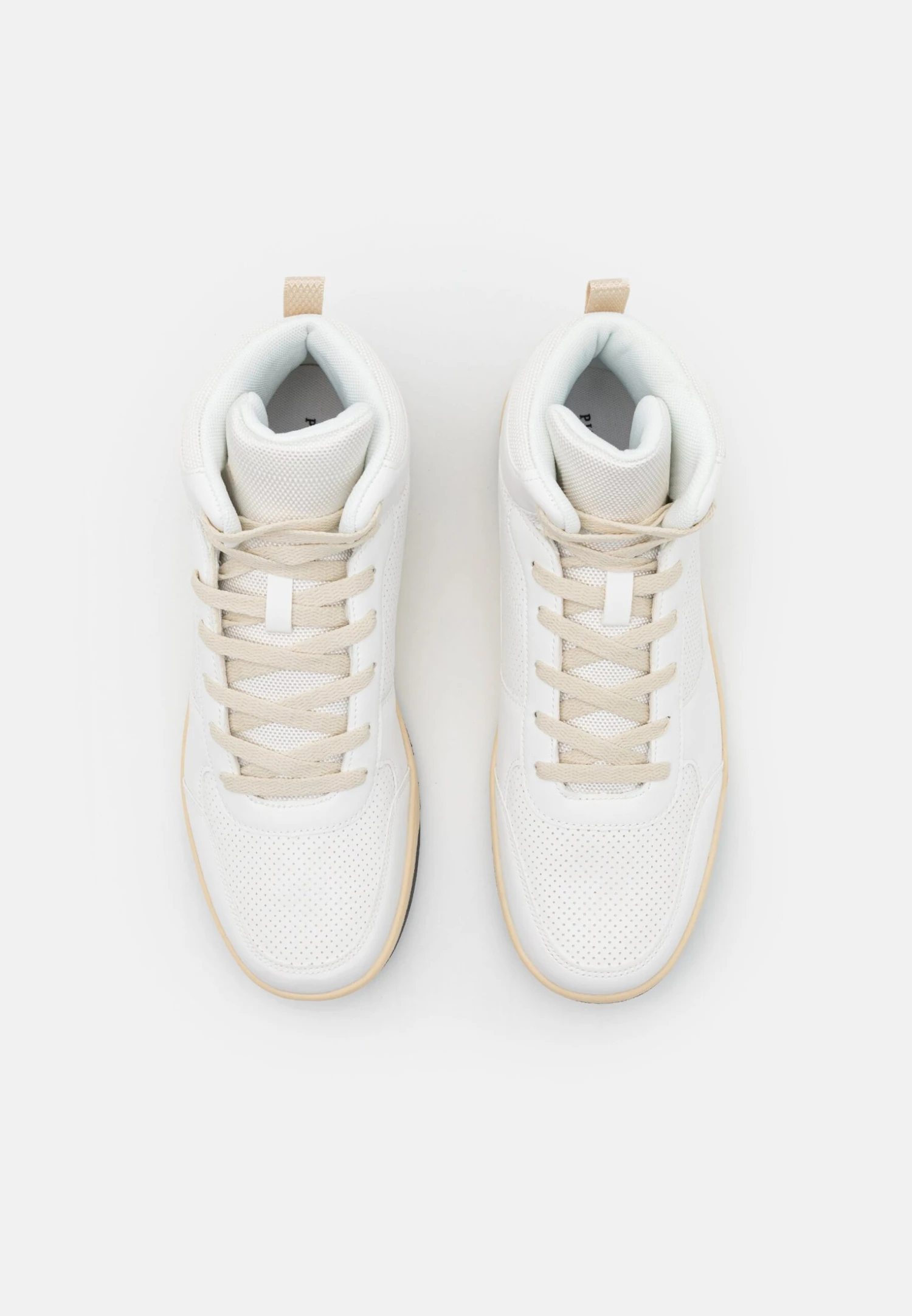 Pier One Sneakersy Wysokie - White 4 Pier One Sneakersy Wysokie - White - obrazek 4