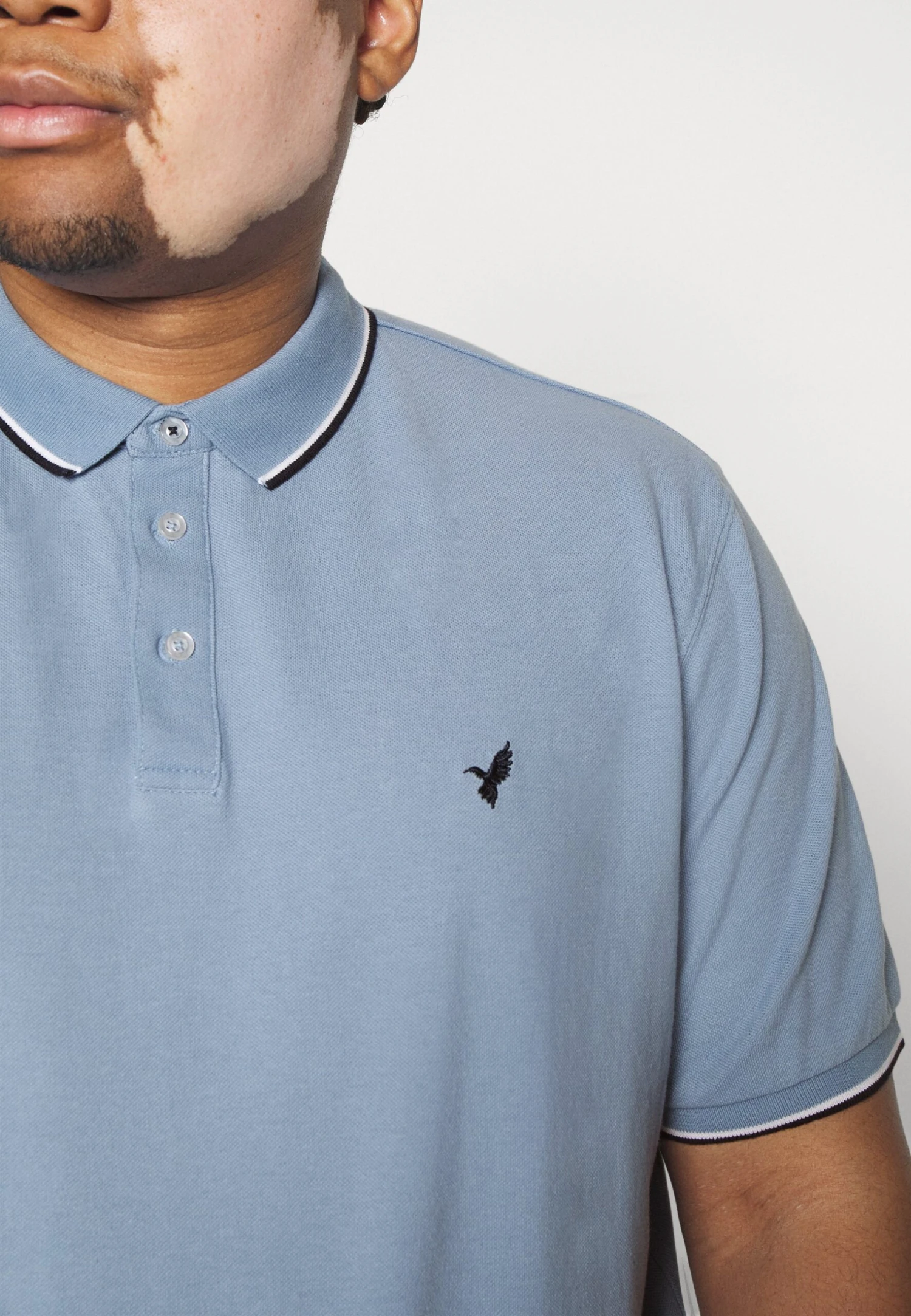 Pier One Koszulka Polo - Light Blue 5 Pier One Koszulka Polo - Light Blue - obrazek 5