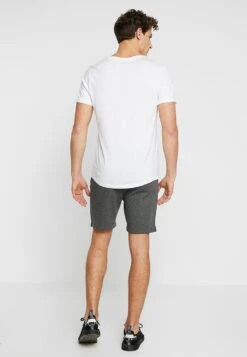 Pier One Spodnie Treningowe - Mottled Dark Grey -Pier One 69337352af8a4446a4c39b1f31e0384c