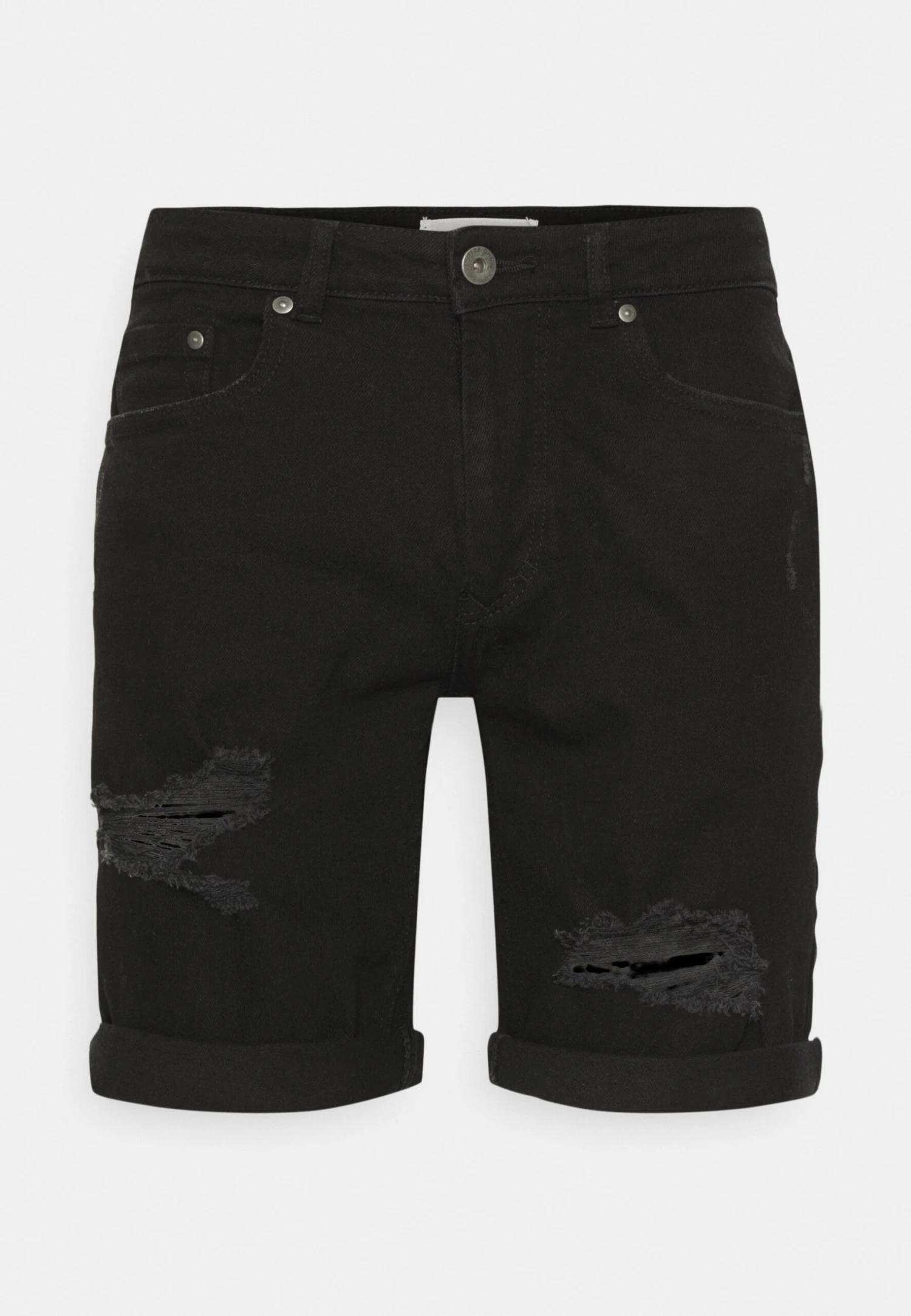 Pier One Szorty Jeansowe - Black 1 Pier One Szorty Jeansowe - Black