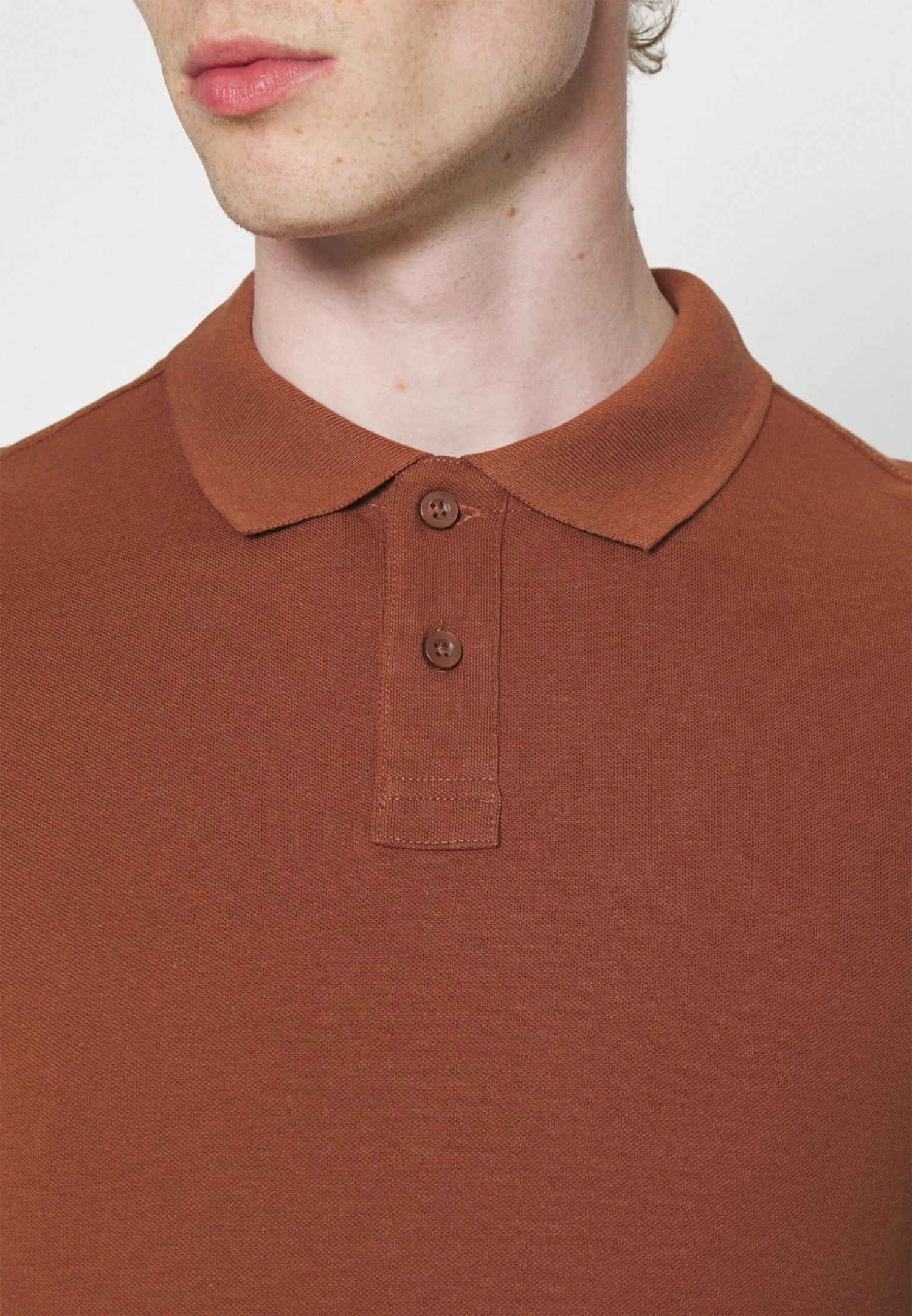 Pier One 3 PACK - Koszulka Polo - Dark Blue/brown/beige 7 Pier One 3 PACK - Koszulka Polo - Dark Blue/brown/beige - obrazek 7