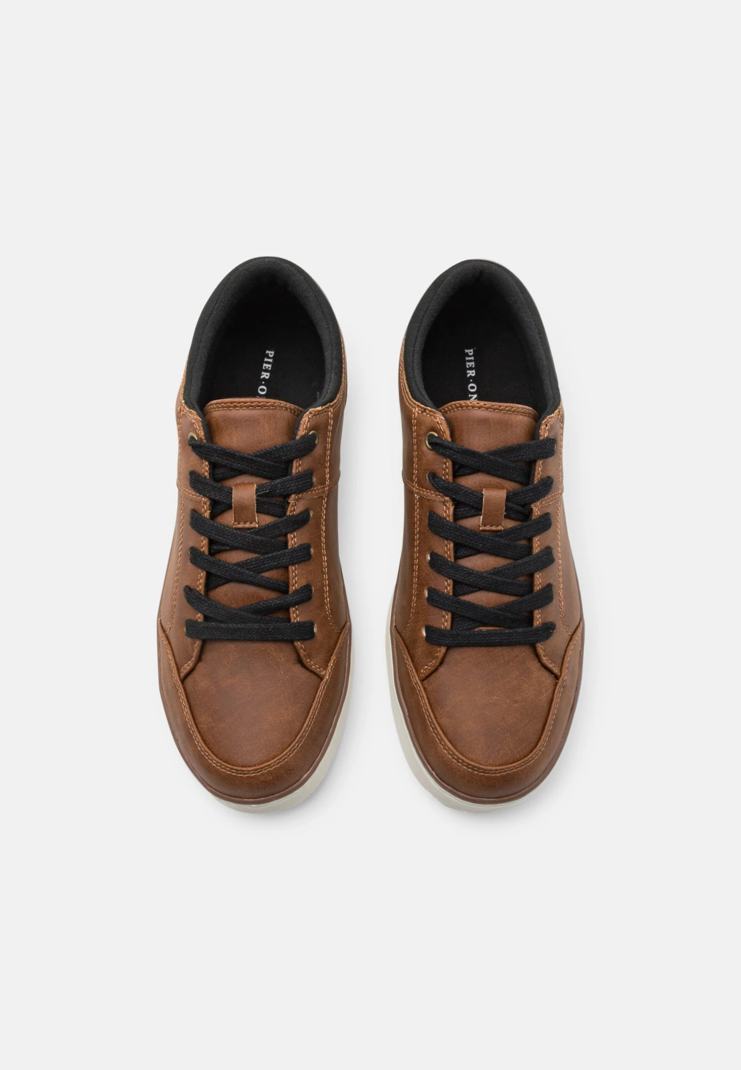 Pier One Sneakersy Niskie - Cognac 4 Pier One Sneakersy Niskie - Cognac - obrazek 4