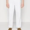 Pier One Jeansy Relaxed Fit - White