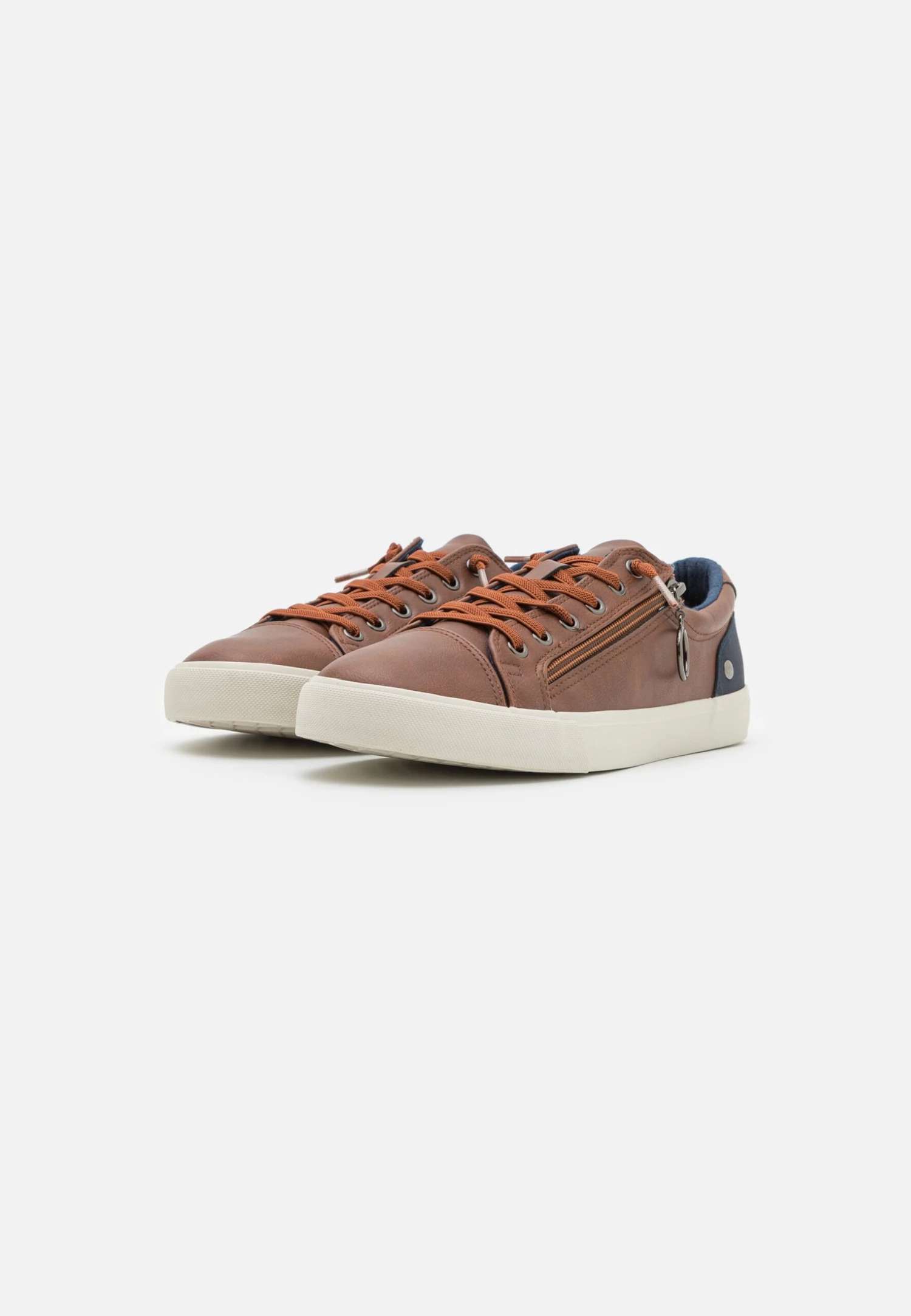 Pier One UNISEX - Sneakersy Niskie - Cognac 2 Pier One UNISEX - Sneakersy Niskie - Cognac - obrazek 2