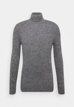 Pier One MUSCLE FIT TURTLE - Sweter - Mottled Grey 10 Pier One MUSCLE FIT TURTLE - Sweter - Mottled Grey -Pier One 788d9d9a00b14ae9bdb868be9d8f970c