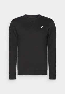 Pier One Bluza - Black/mottled Grey -Pier One 7954a7df4b094e52bda097136e48cead