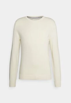 Pier One BASIC CREWNECK - Sweter - Off White
