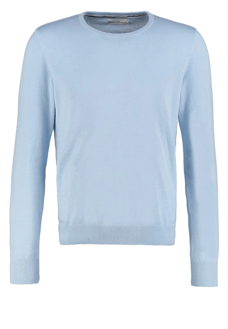 Pier One BASIC CREWNECK - Sweter - Light Blue 6 Pier One BASIC CREWNECK - Sweter - Light Blue - obrazek 6