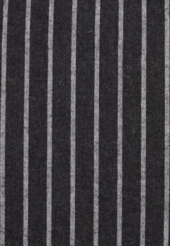 Pier One FLANNEL STRIPES - Koszula - Dark Grey -Pier One 82a7c28a78ba47269b502619ec5f502c