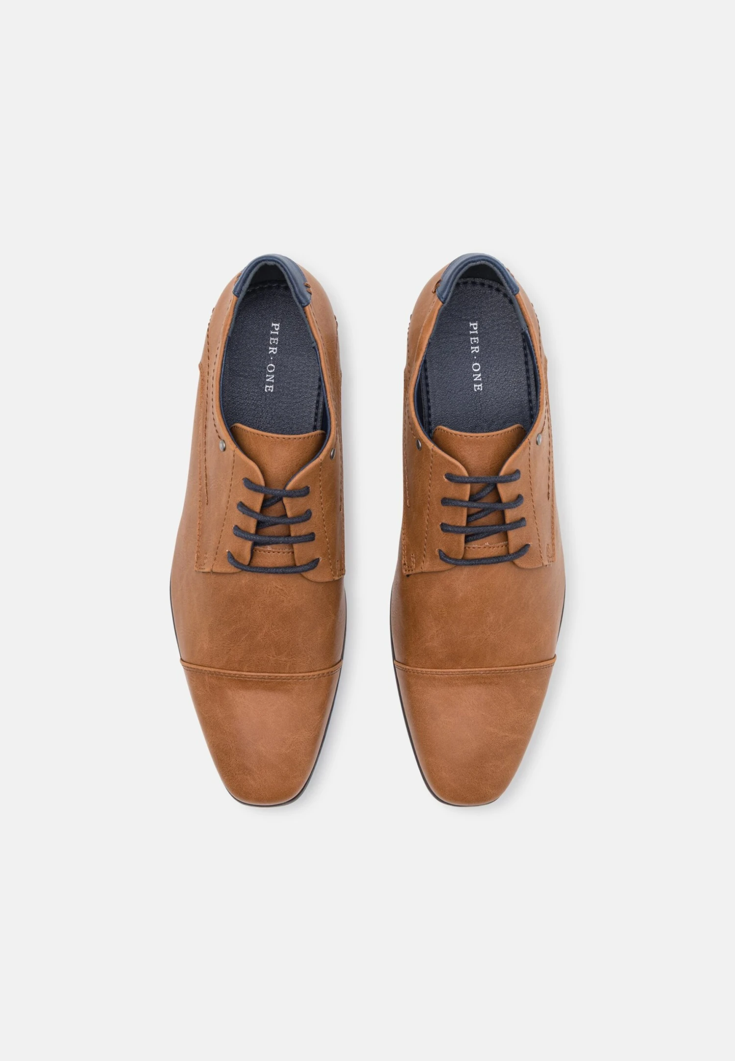 Pier One Oksfordki - Cognac 4 Pier One Oksfordki - Cognac - obrazek 4