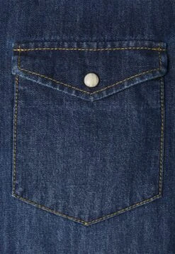 Pier One DENIM - Koszula - Blue Denim -Pier One 85a20135117a44ad9b8c9b030f7ffdaa