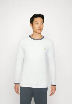 Pier One Bluzka Z Długim Rękawem - White