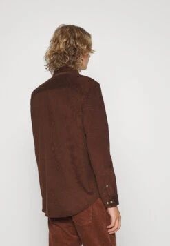 Pier One CORDUROY - Koszula - Brown -Pier One 86bdca6958d34e9ba03b1cb6f6f5a706