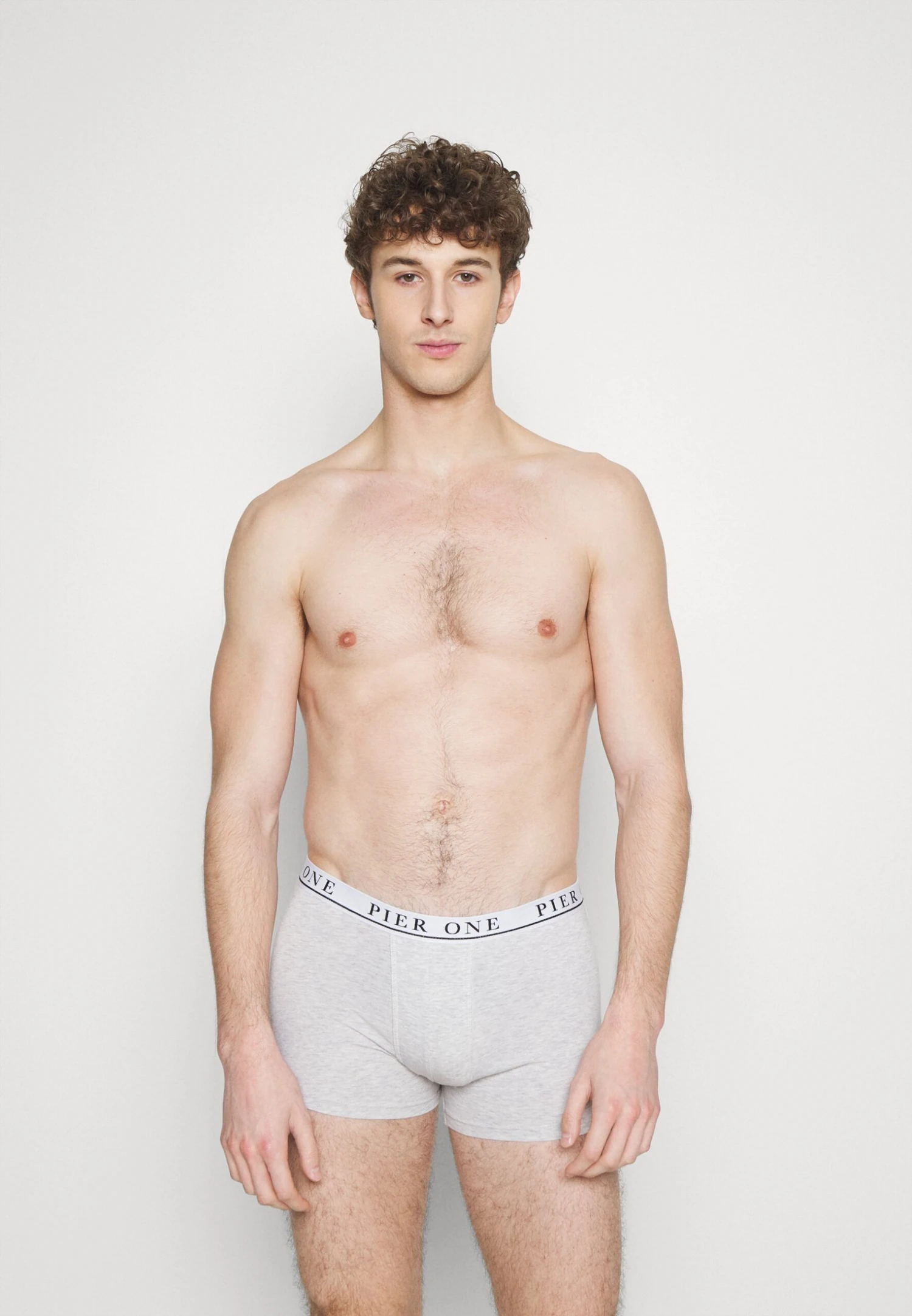 Pier One 5 PACK - Panty - Light Grey/black/green 1 Pier One 5 PACK - Panty - Light Grey/black/green