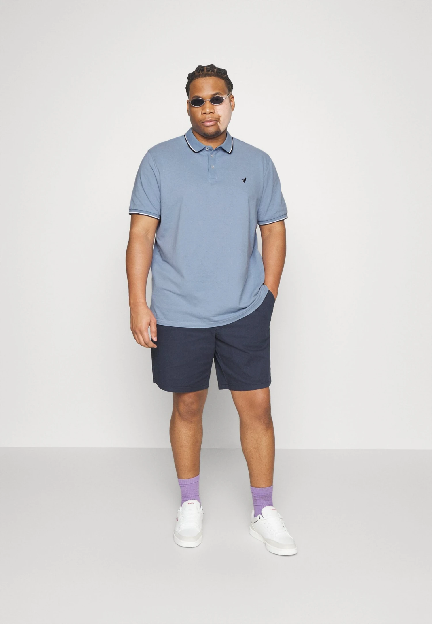 Pier One Koszulka Polo - Light Blue 2 Pier One Koszulka Polo - Light Blue - obrazek 2