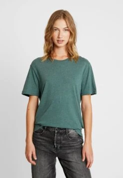 Pier One T-shirt Basic - Green Melange 8 Pier One T-shirt Basic - Green Melange -Pier One 9172012019a7477d89b6d5c8e5bedb98