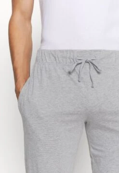 Pier One 2 PACK - Spodnie Od Piżamy - Mottled Dark Grey/mottled Grey -Pier One 929d35d0429945df8587870b42149ffc