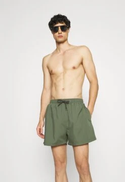 Pier One PEACHY SOFT BEACH SHORTS - Szorty Kąpielowe - Khaki