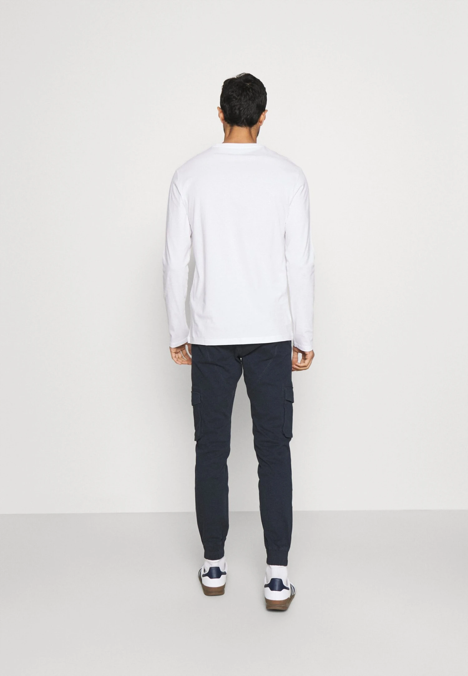 Pier One Bojówki - Dark Blue 3 Pier One Bojówki - Dark Blue - obrazek 3