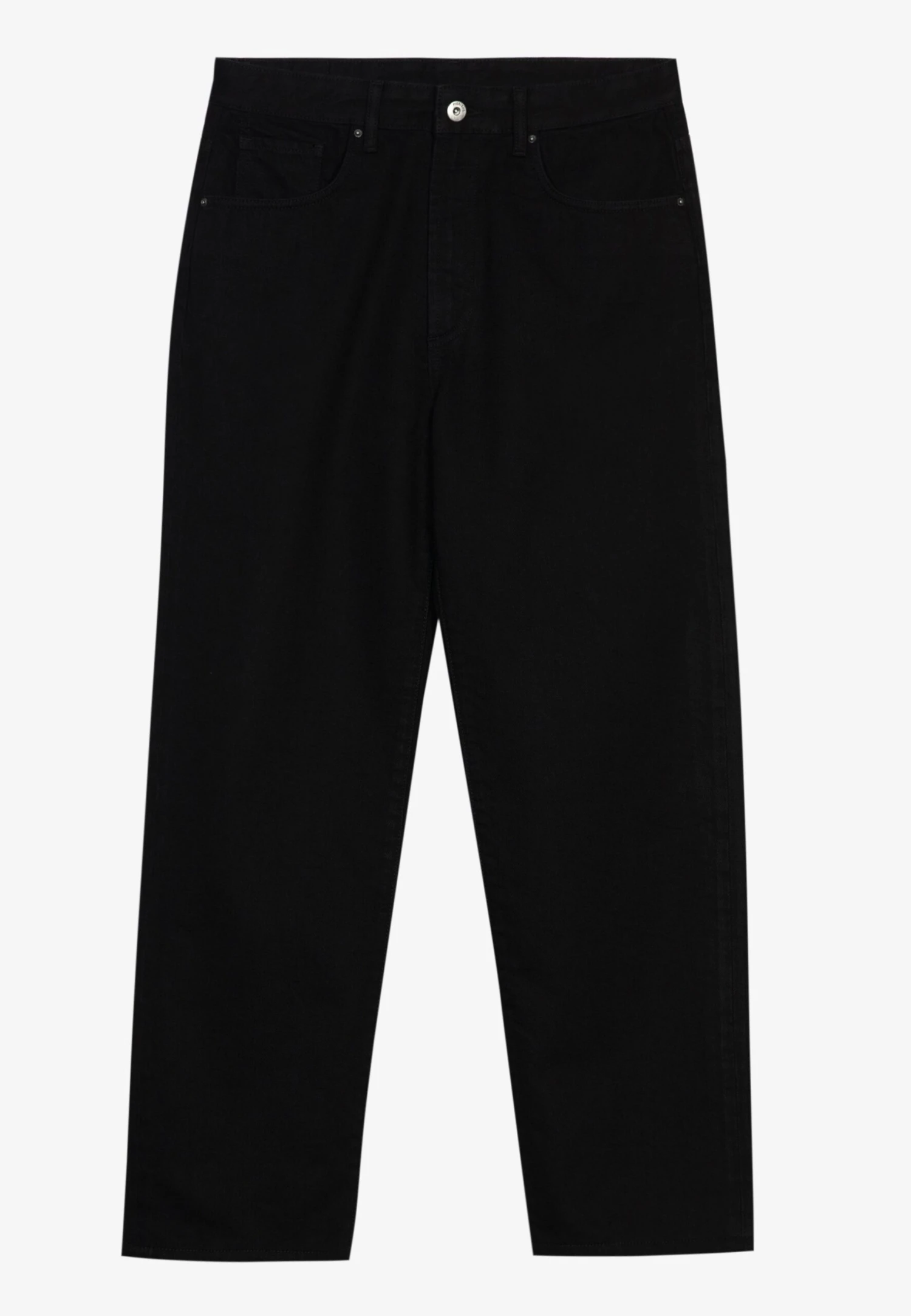 Pier One Jeansy Relaxed Fit - Black Denim 5 Pier One Jeansy Relaxed Fit - Black Denim - obrazek 5