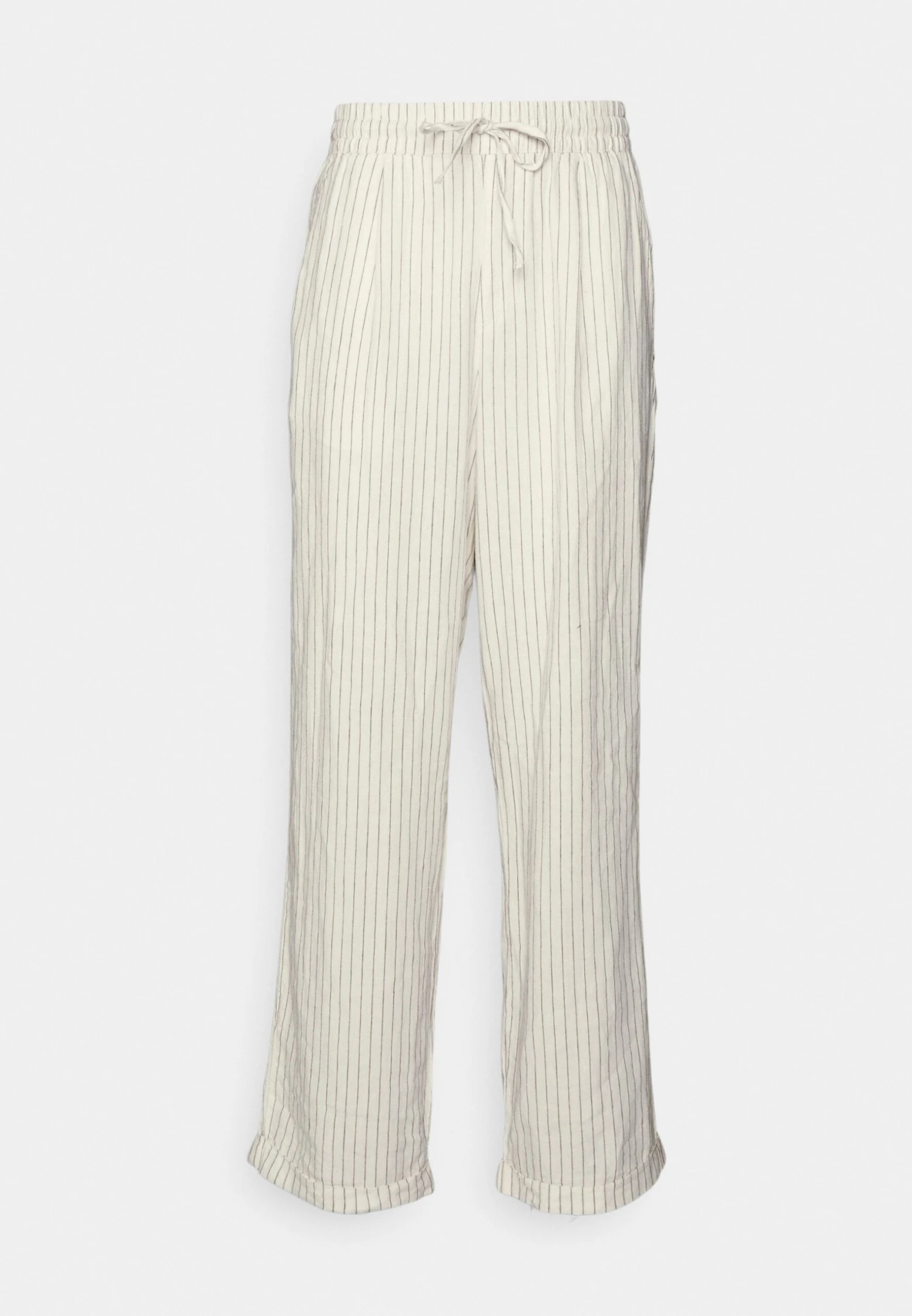 Pier One DRAWCORD TROUSERS - Spodnie Materiałowe - Off-white 4 Pier One DRAWCORD TROUSERS - Spodnie Materiałowe - Off-white - obrazek 4