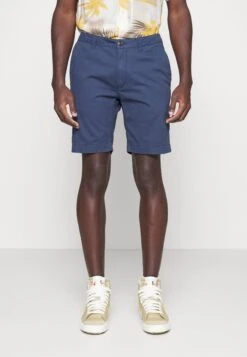 Pier One 2 PACK - Szorty - Dark Blue/tan -Pier One 9840ebb91c4247a18a2c9aff137d7648