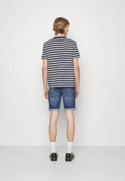 Pier One Szorty Jeansowe - Dark Blue Denim -Pier One 995d90142f204dda92986e78844046e5