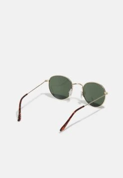 Pier One UNISEX - Okulary Przeciwsłoneczne - Gold-coloured/green