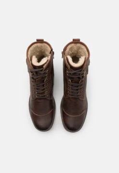 Pier One LEATHER - Botki Sznurowane - Brown 7 Pier One LEATHER - Botki Sznurowane - Brown -Pier One 9cdda29c31d1480bad87b1b7287b863e