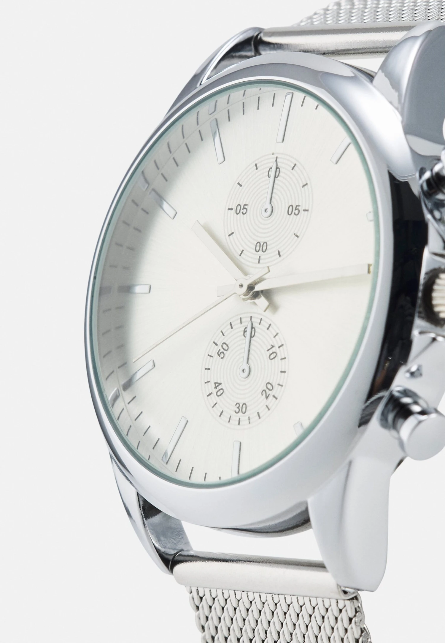 Pier One UNISEX - Zegarek Chronograficzny - Silver-coloured 3 Pier One UNISEX - Zegarek Chronograficzny - Silver-coloured - obrazek 3