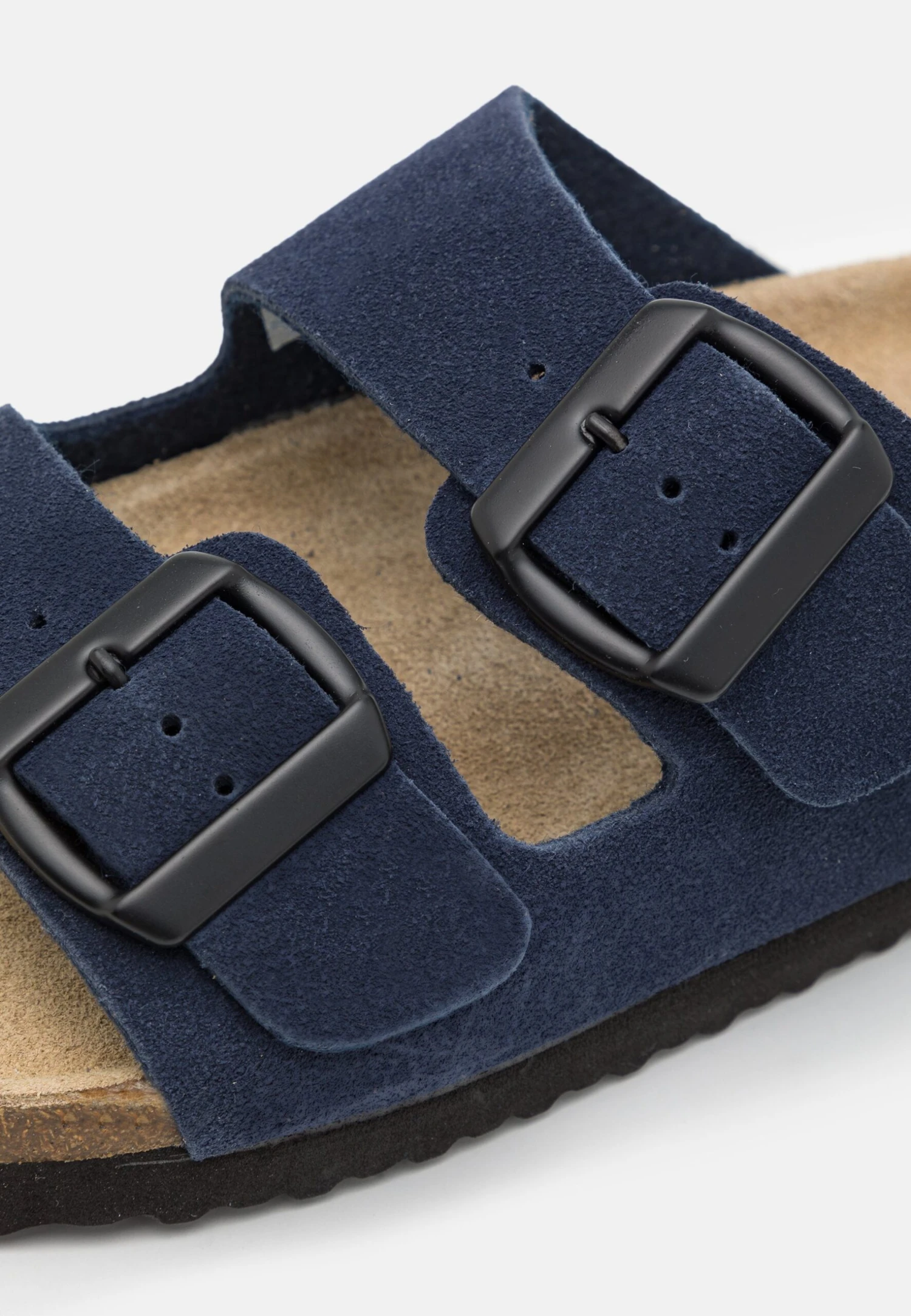 Pier One LEATHER UNISEX - Kapcie - Dark Blue 5 Pier One LEATHER UNISEX - Kapcie - Dark Blue - obrazek 5