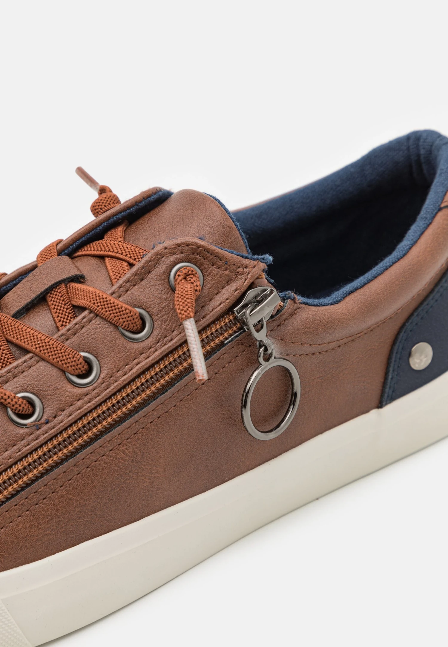 Pier One UNISEX - Sneakersy Niskie - Cognac 6 Pier One UNISEX - Sneakersy Niskie - Cognac - obrazek 6