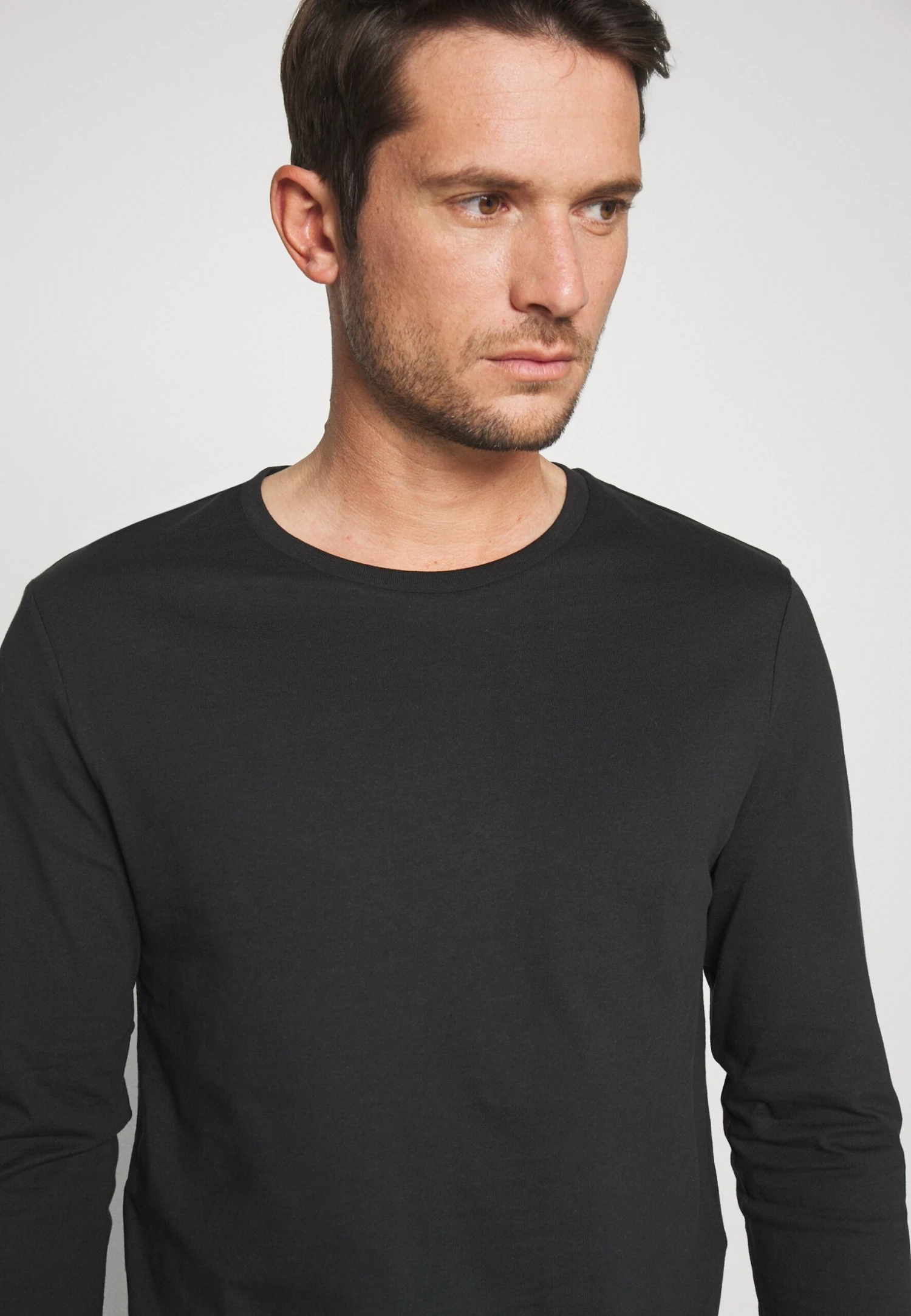 Pier One 2 PACK - Bluzka Z Długim Rękawem - White/black 5 Pier One 2 PACK - Bluzka Z Długim Rękawem - White/black - obrazek 5