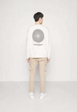 Pier One CUFFED SKINNY TROUSER - Bojówki - Tan -Pier One ae920843b5334305bdf09cee94244e7a