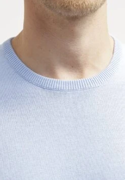 Pier One BASIC CREWNECK - Sweter - Light Blue 10 Pier One BASIC CREWNECK - Sweter - Light Blue -Pier One b041e581fd1148bba0db07cb588bf608