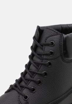 Pier One Botki Sznurowane - Black 11 Pier One Botki Sznurowane - Black -Pier One b2d56dd8eb664922a4ae38186536af70