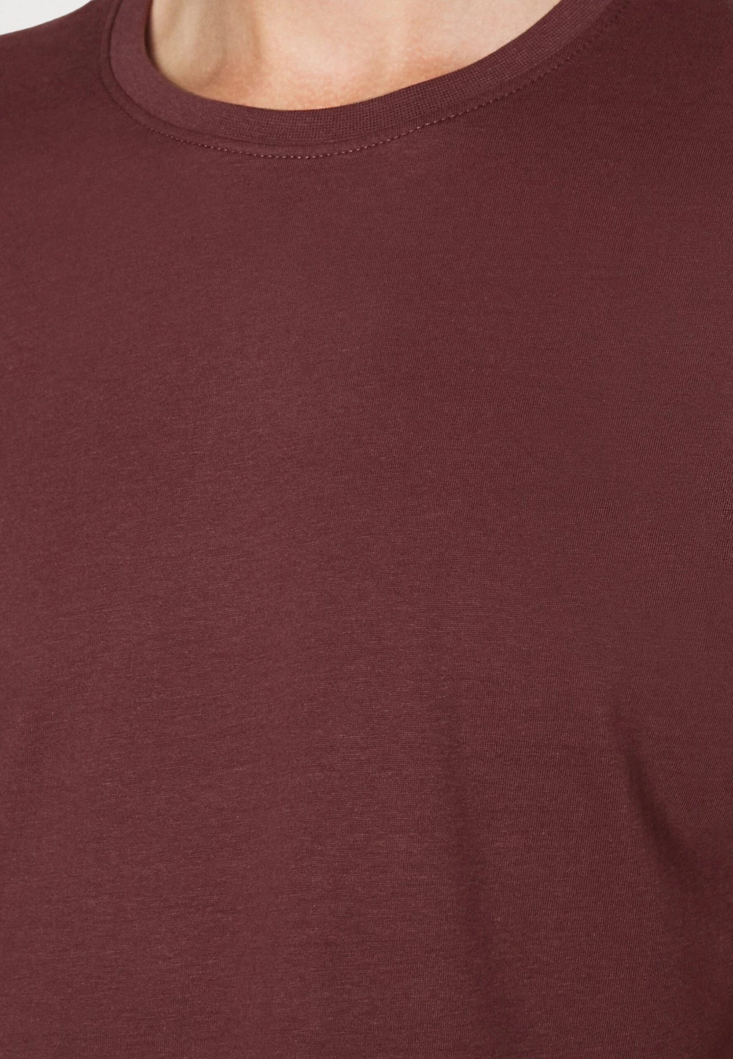 Pier One 5 PACK - T-shirt Basic - Bordeaux/light Grey/brown 7 Pier One 5 PACK - T-shirt Basic - Bordeaux/light Grey/brown - obrazek 7