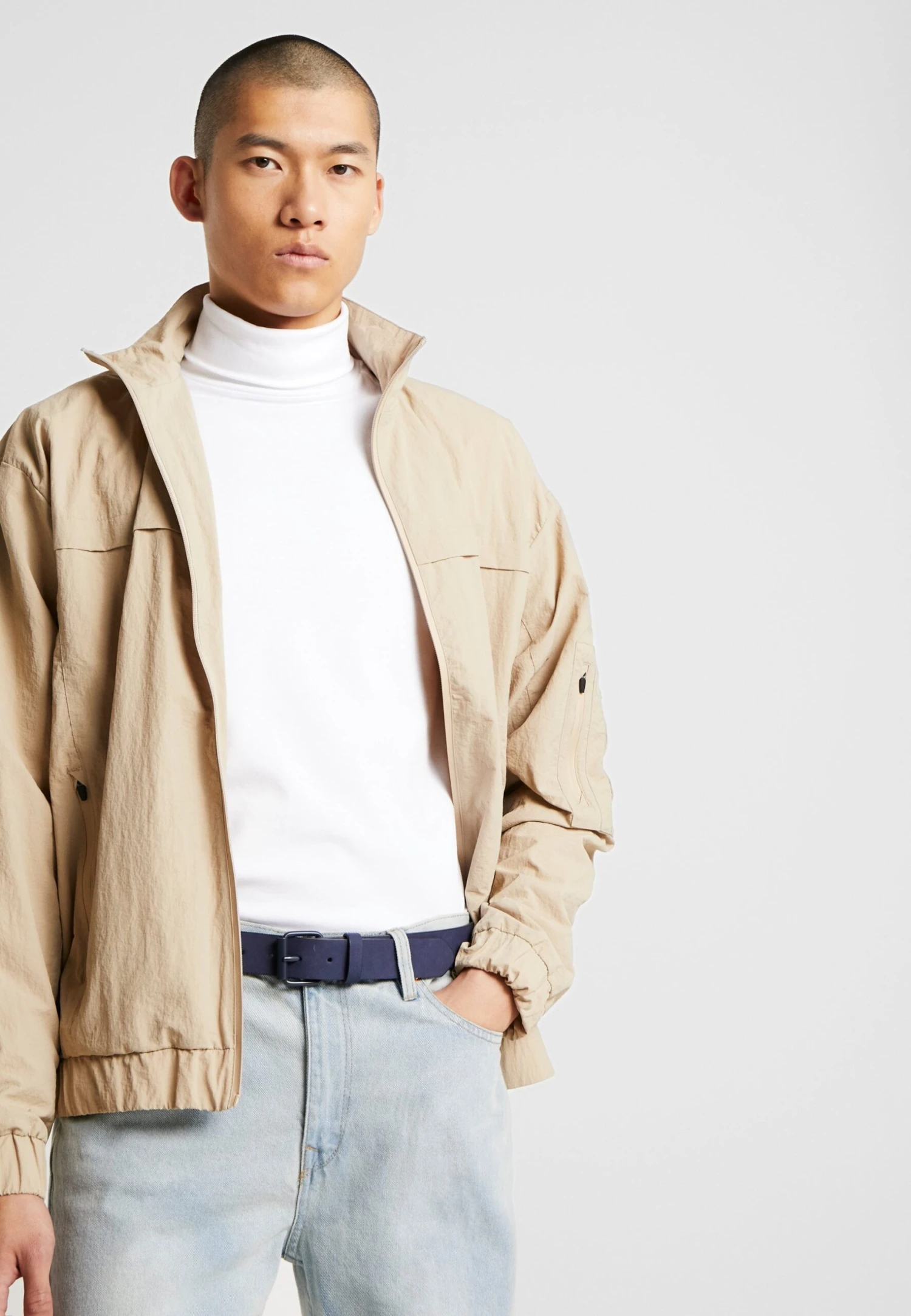 Pier One UNISEX - Pasek - Dark Blue 2 Pier One UNISEX - Pasek - Dark Blue - obrazek 2