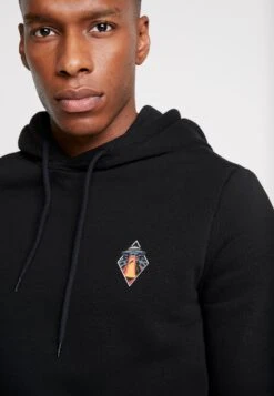 Pier One Bluza Z Kapturem - Black -Pier One b43809e3b88e4dc6bb7bdff710ac6743