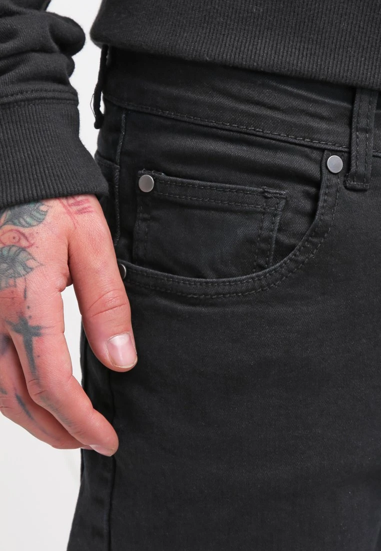 Pier One Jeansy Slim Fit - Black 4 Pier One Jeansy Slim Fit - Black - obrazek 4