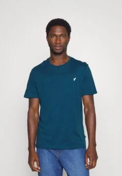 Pier One 5 PACK - T-shirt Basic - White/blue/stone 11 Pier One 5 PACK - T-shirt Basic - White/blue/stone -Pier One b839b6722acb4810893aab216141f42b