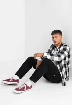 Pier One Koszula - Black/white -Pier One ba706e0078e54f8db2d99ce28fee5166