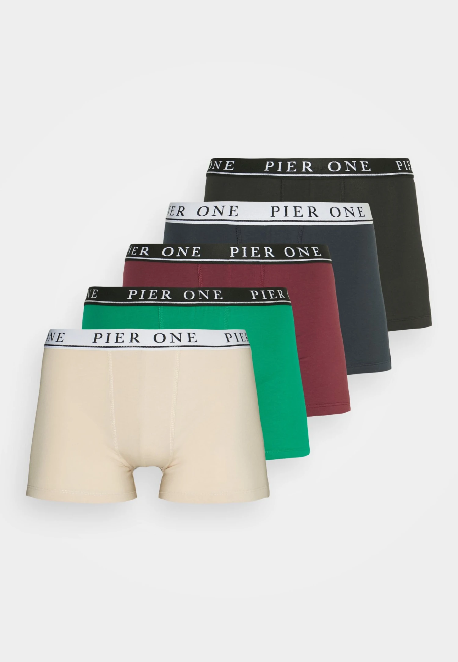 Pier One 5 PACK - Panty - Beige/green/bordeaux 5 Pier One 5 PACK - Panty - Beige/green/bordeaux - obrazek 5