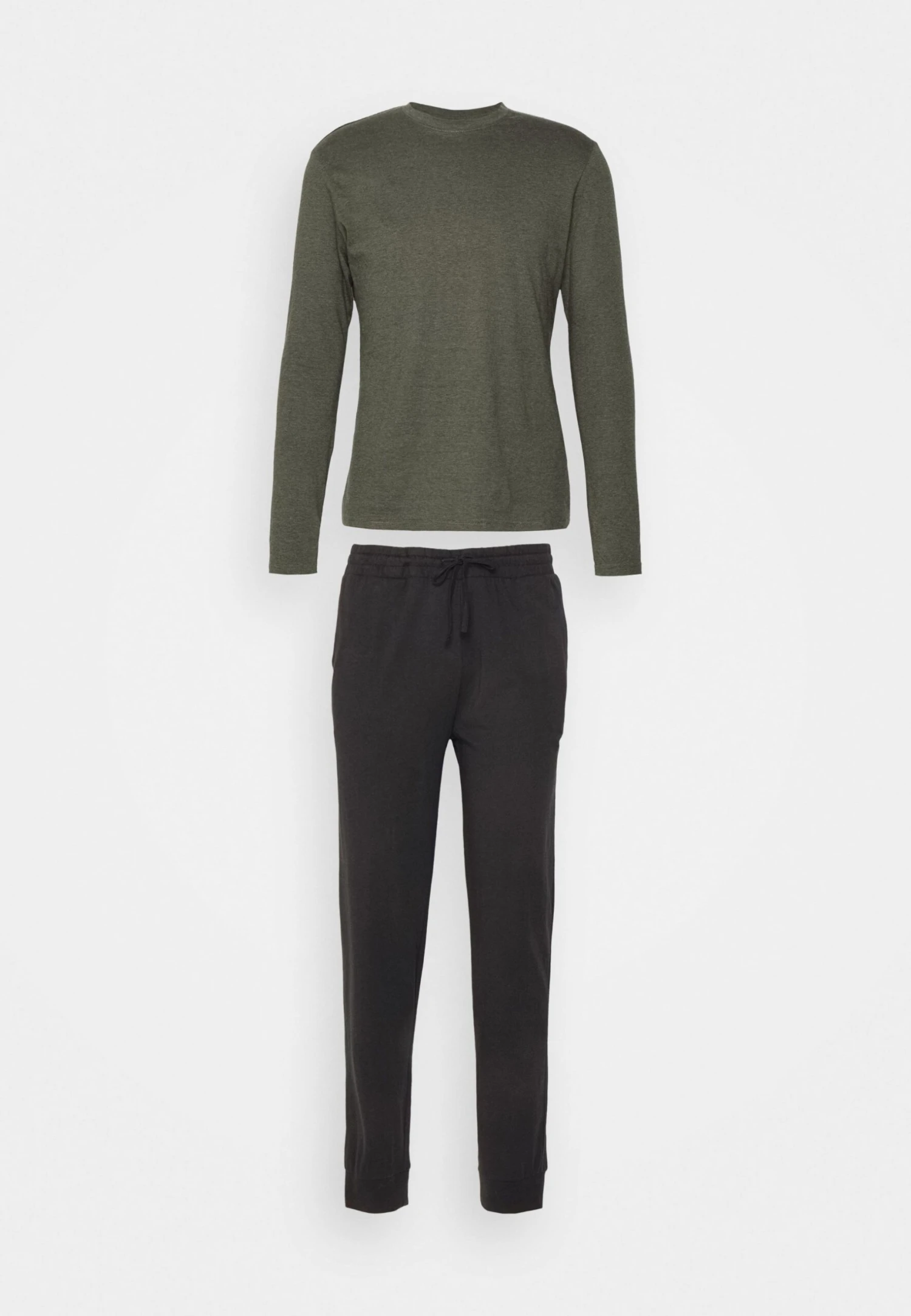 Pier One Piżama - Black/khaki 6 Pier One Piżama - Black/khaki - obrazek 6