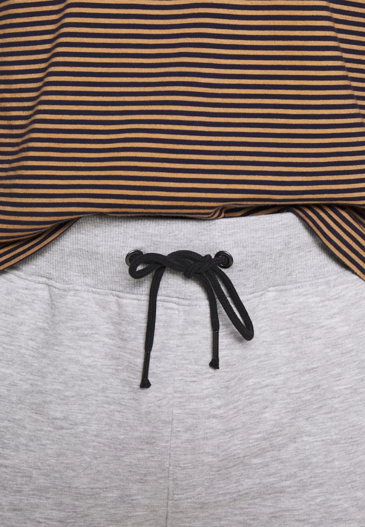 Pier One 2 PACK - Szorty - Light Grey /black 3 Pier One 2 PACK - Szorty - Light Grey /black - obrazek 3