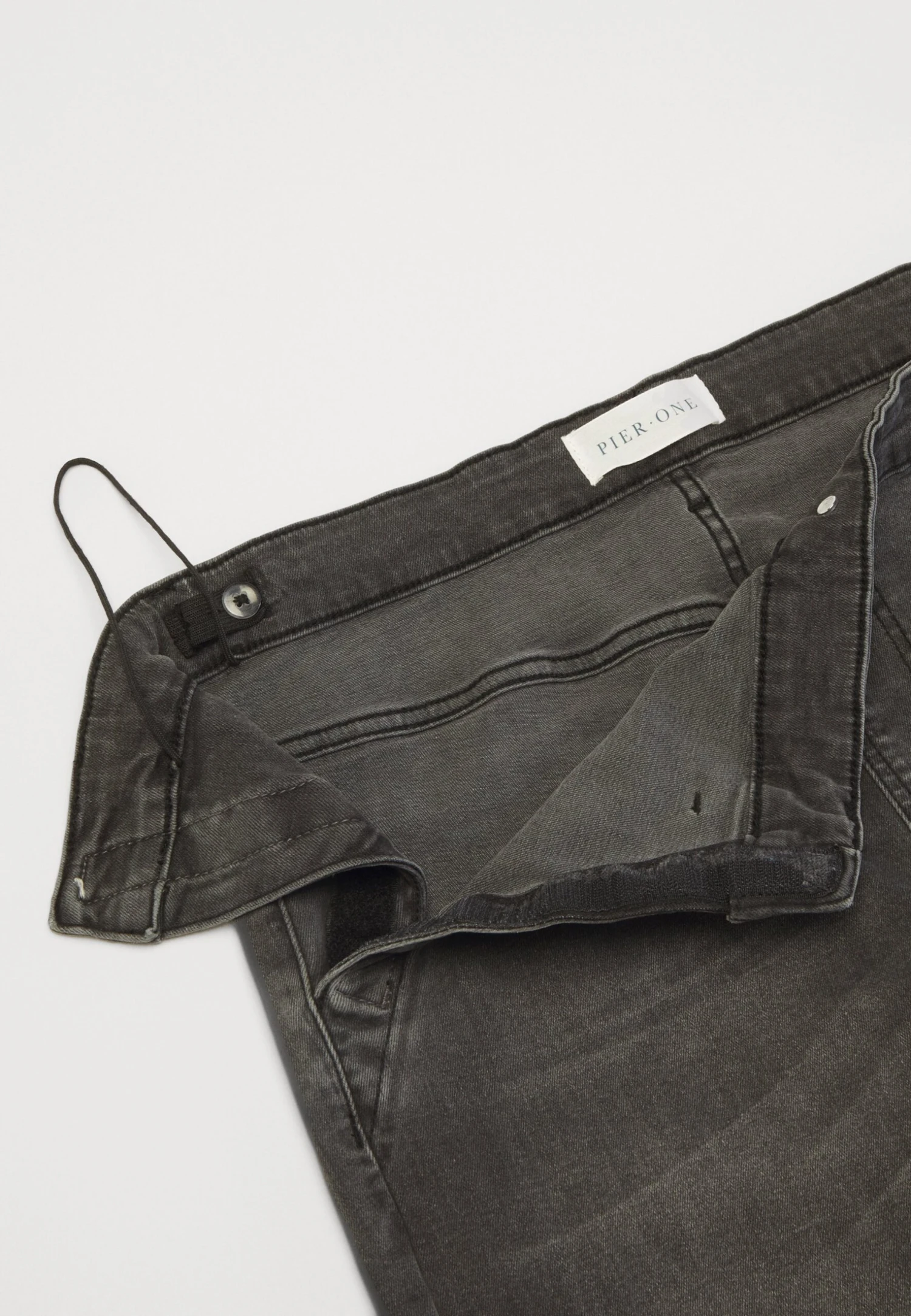 Pier One Jeansy Straight Leg - Grey Denim 9 Pier One Jeansy Straight Leg - Grey Denim - obrazek 9